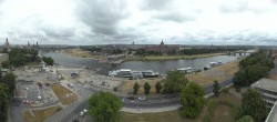 Archiv Foto Webcam Dresden - Elbpanorama 09:00