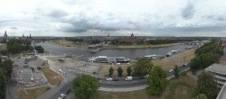 Archiv Foto Webcam Dresden - Elbpanorama 13:00