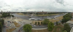 Archiv Foto Webcam Dresden - Elbpanorama 11:00
