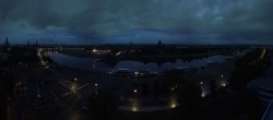 Archiv Foto Webcam Dresden - Elbpanorama 22:00