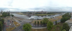 Archiv Foto Webcam Dresden - Elbpanorama 02:00