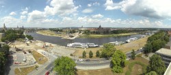 Archiv Foto Webcam Dresden - Elbpanorama 11:00