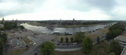 Archiv Foto Webcam Dresden - Elbpanorama 17:00