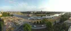 Archiv Foto Webcam Dresden - Elbpanorama 06:00