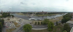 Archiv Foto Webcam Dresden - Elbpanorama 09:00