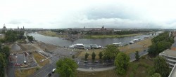 Archiv Foto Webcam Dresden - Elbpanorama 13:00