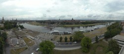 Archiv Foto Webcam Dresden - Elbpanorama 15:00