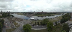 Archived image Webcam Dresden - Panoramic view of the city 09:00
