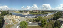 Archiv Foto Webcam Dresden - Elbpanorama 09:00