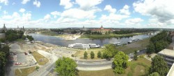 Archiv Foto Webcam Dresden - Elbpanorama 11:00