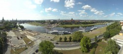 Archiv Foto Webcam Dresden - Elbpanorama 15:00