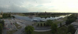 Archived image Webcam Dresden - Panoramic view of the city 05:00