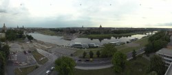Archived image Webcam Dresden - Panoramic view of the city 06:00