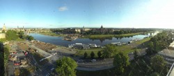 Archiv Foto Webcam Dresden - Elbpanorama 06:00