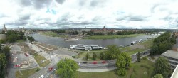 Archiv Foto Webcam Dresden - Elbpanorama 09:00