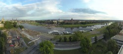 Archiv Foto Webcam Dresden - Elbpanorama 06:00