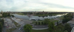 Archiv Foto Webcam Dresden - Elbpanorama 05:00