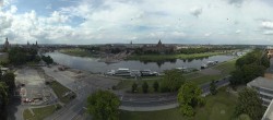 Archiv Foto Webcam Dresden - Elbpanorama 13:00