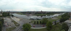 Archiv Foto Webcam Dresden - Elbpanorama 17:00