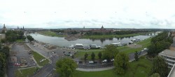Archiv Foto Webcam Dresden - Elbpanorama 11:00