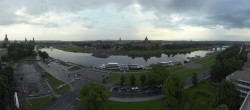 Archiv Foto Webcam Dresden - Elbpanorama 05:00