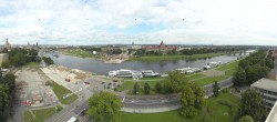 Archiv Foto Webcam Dresden - Elbpanorama 10:00