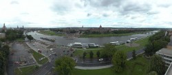 Archiv Foto Webcam Dresden - Elbpanorama 13:00