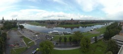 Archiv Foto Webcam Dresden - Elbpanorama 13:00