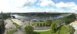 Archiv Foto Webcam Dresden - Elbpanorama 16:00