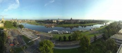 Archiv Foto Webcam Dresden - Elbpanorama 06:00
