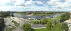 Archiv Foto Webcam Dresden - Elbpanorama 13:00