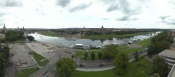 Archiv Foto Webcam Dresden - Elbpanorama 15:00