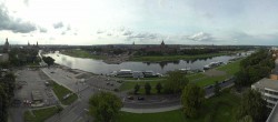 Archiv Foto Webcam Dresden - Elbpanorama 17:00