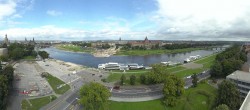 Archiv Foto Webcam Dresden - Elbpanorama 09:00