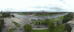 Archiv Foto Webcam Dresden - Elbpanorama 13:00