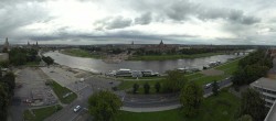 Archiv Foto Webcam Dresden - Elbpanorama 17:00