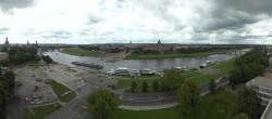 Archiv Foto Webcam Dresden - Elbpanorama 13:00