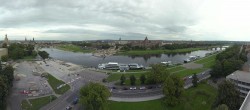 Archiv Foto Webcam Dresden - Elbpanorama 01:00