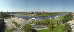 Archiv Foto Webcam Dresden - Elbpanorama 13:00
