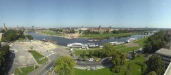 Archiv Foto Webcam Dresden - Elbpanorama 04:00