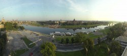 Archiv Foto Webcam Dresden - Elbpanorama 01:00