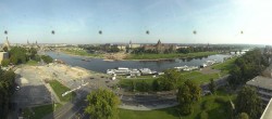 Archiv Foto Webcam Dresden - Elbpanorama 02:00