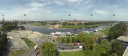 Archiv Foto Webcam Dresden - Elbpanorama 11:00