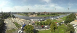 Archiv Foto Webcam Dresden - Elbpanorama 13:00