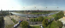 Archiv Foto Webcam Dresden - Elbpanorama 15:00