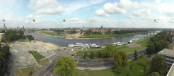 Archiv Foto Webcam Dresden - Elbpanorama 10:00