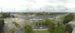 Archiv Foto Webcam Dresden - Elbpanorama 12:00
