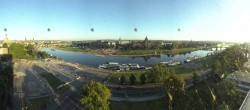 Archived image Webcam Dresden - Panoramic view of the city 06:00
