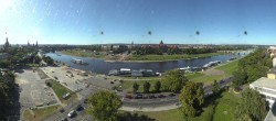 Archived image Webcam Dresden - Panoramic view of the city 15:00