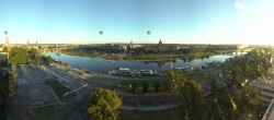 Archived image Webcam Dresden - Panoramic view of the city 05:00